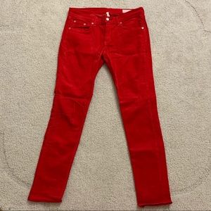 Rag & Bone skinny corduroy pants - size 28